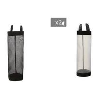 Plastikinių maišelių laikiklis, Juoda*2 + Pilka*2