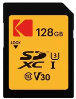 Kodak atminties kortelė 128GB SDXC UHS-I, 650x, UHS Class 3 / Class10 (EKMSD128GXC10HPRK)