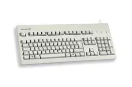 CHERRY G80-3000 BLACK SWITCH klaviatūra, laidinė, šviesiai pilka, USB/PS2 (QWERTY - JK)