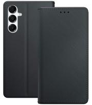 Juodas atverčiamias dėklas Samsung Galaxy A57 5G telefonui "3mk Wallet Case"
