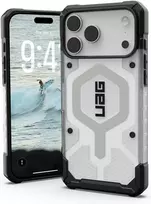 UAG Urban Armor Gear Pathfinder MagSafe Dėklas | Apple iPhone 17 Pro | ledo (permatomas)/sidabrinis | 114551114333