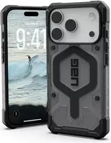 UAG Urban Armor Gear Pathfinder MagSafe Dėklas | Apple iPhone 17 Pro | pelenų (permatoma pilka)/juoda | 114551113140