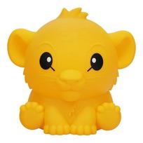 „Disney“ „Liūto karalius“ „SquishyGlo“ silikoninė šviečianti lempa (įkraunama) - Simba | 15 cm