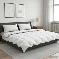 90% žąsies pūkų antklodės komplektas FULDA 3 pcs 200 x 200 cm