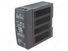 Power supply: switching | for DIN rail | 120W | 24VDC | 5A | 100÷370VDC