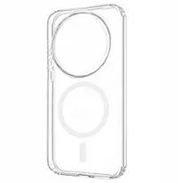 „FIXED“ „MagPure“ galinis dėklas su „MagSafe“ palaikymu, skirtas „Xiaomi 17 Ultra“, skaidrus