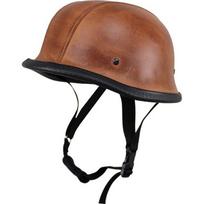 Retro atviras motociklininko šalmas Sodager ADH-012 - Ruda