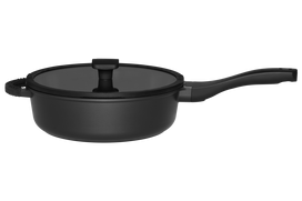 Keptuvė su dangčiu Maku Foodie, Ø 28 cm, aliuminis
