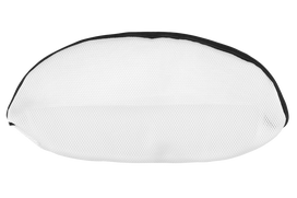 Skalbinių maišas, batams Nord Clean, 45 cm x 24 cm, poliesteris, balta sp./juoda sp.