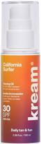 Savaiminio įdegio aliejus kūnui Kream California Surfer SPF30, 100 ml
