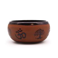 Dainuojantis dubuo Earth Powder Om Buddha molinis 16 cm