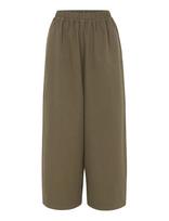 Soft Rebels - Srtabita Relaxed Pant - Plačios kelnės - Chaki spalva