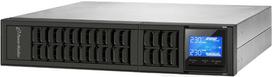 PowerWalker ONLINE UPS 1000VA with 3 IEC outlets, USB/RS-232 connectivity, LCD display, 19" rack/tower convertible