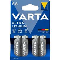 Varta MN 1500 Ultra Lithium AA (LR6) Blister Pack of 4