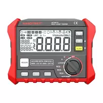 Skaitmeninis RCD / grandinės varžos testeris Habotest HT5910 universalus