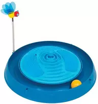 Catit Play 'n Scratch takelis su masažuokliu ir katžole, 4 x 36 x 39,5 cm, mėlyna