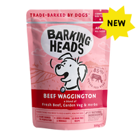 BARKING HEADS BEEF WAGGINKTON KONS. ŠUNIMS SU JAUTIENA 300Gx10vnt.