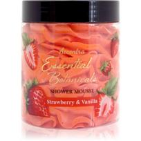 Accentra Essential Botanicals Shower Mousse dušo putos aromatas Strawberry & Vanilla 200 g