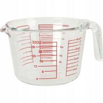 Matavimo indas Excellent Houseware Lunu, 1 l, skaidri sp.