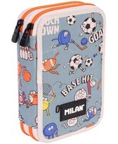 Penalas MILAN Sports, dviejų skyrių, užpildytas