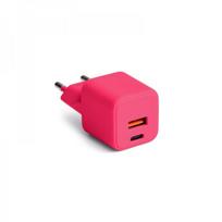 COLORUM sieninis įkroviklis USB-A + USB-C PD 30W CLS30-AC-02 xMagenta