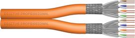Digitus CAT 7 S/FTP data cable - installation cable, 500 m, duplex, B2ca-s1a,d0,a1
