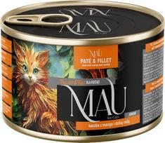 Dolina Noteci MAU Pate and Fillet Junior Duck with mango and rosehip - wet cat food - 185g