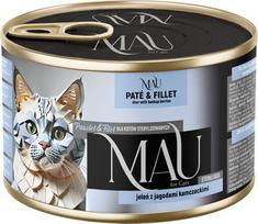 Dolina Noteci MAU Pate and Fillet Sterilised Deer with haskap berries - wet cat food - 185g