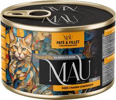 Dolina Noteci MAU Pate and Fillet Turkey with peanut butter - wet cat food - 185g