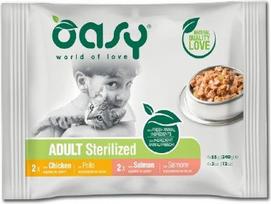 Oasy Chunks in gravy Multipack Sterilized selection - wet cat food - 4x85g