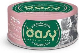 Oasy More Love Chicken with ham - wet cat food - 70g