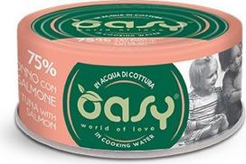 Oasy More Love Tuna with salmon - wet cat food - 70g