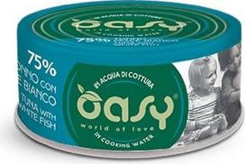 Oasy More Love Tuna with white fish - wet cat food - 70g