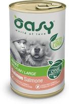 Oasy One Protein Adult Medium/Large Salmon - wet dog food - 400g