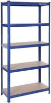 Songmics Didelio atsparumo lentynos 650 kg mėlynos spalvos