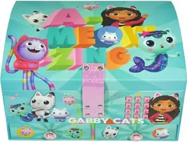 Kids Euroswan Hiszpania „Gabby's Dollhouse“ papuošalų dėžutės su kodu