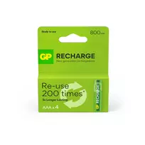 Pakraunama baterija GP Recharge NiMH AAA 800mAh EB4