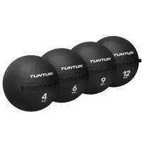 Pasunkintų kamuolių rinkinys Tunturi Platinum Wall Ball, 4-12 kg, set