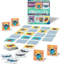 RAVENSBURGER Disney Stitch atminties žaidimas, 64 cards, 24697