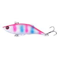 Hengjia VIB žvejybos masalai 1vnt 8cm 12g plastikinis kietas masalas 4 spalvų Lifelike Pike Lure voblerio reikmenys įvairiaspalvis