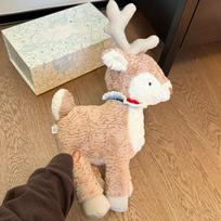 Elnio minkšta lėlė pliušinis žaislas Miela lėlė 36cm
