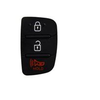 Pakaitinis korpusas Automobilio rakto guminis mygtukų bloknotas Hyundai IX25 IX35 IX45 Santa Santafe Avante 3 4 mygtukų apvalkalo dangtelis 2+1 Buttons