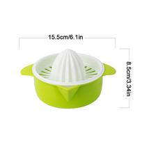 Orange Manual Lemon Juicer Mini Fruit Juicers Wooden Lemons Squeezer Portable Hand Press Citrus Juice Kitchen Tool žalia