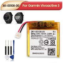 Rechargeable Lithium Battery For Garmin Vivoactive 3 GPS Sports Watch 361-00108-00 361-00108-01 Watch Battery 200mAh