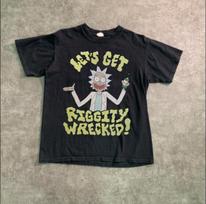 NEW Rick and Morty -  Let's Get Riggity Riggity Wrecked    All Size Unisex T-Shirt XXL