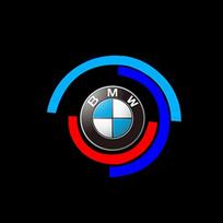 2P Automobilio LED projektoriaus lempa Durų LOGO Pasitikimo šviesa BMW E90 E92 M3 E60 E61 E65 F01 F02 F10 F30 F48 G30 X1 X2 X3 X4 X5 X6 X7 M 2PCS