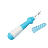 1PC-Plastic Handle Craft Thread Cutter Seam Ripper Stitch Unpicker Sewing Tool Cross-Stitch Sewing Thread Remover Needlework mėlyna