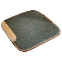 Sėdynės kilimėlis Plaunamas Kvėpuojantis Minkštas Patogus Atsparus dilimui Vasaros Vėsinantis Kėdės Sėdynės Pagalvėlė 40*40cm H gray