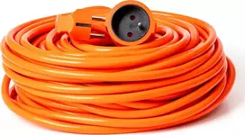 Prailginimo laidas 230V 30m 16A oranžinis PLATINET (46089)