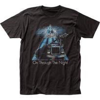 Def Leppard On Through The Night Mens T Shirt Music Classic Rock Band Tee Black Unisex T-Shirt XXXL